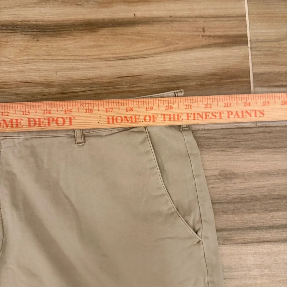 Faherty Brand Mens All Day Shorts Khaki Tan Chino Stretch Twill Size 40